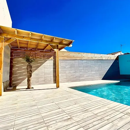 Villa Chalet Con Piscina Privada, Bbq Y A 15 Min De La Playa - Ideal Para Familias - Es-180-50 *